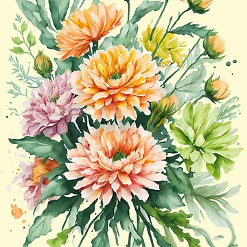Artwork thumbnail, Spring Flowers by Rislam