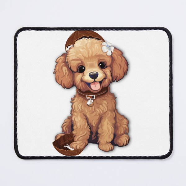 Item preview, Sweet retro coconut puppy designed and sold by Hen-C-Art.