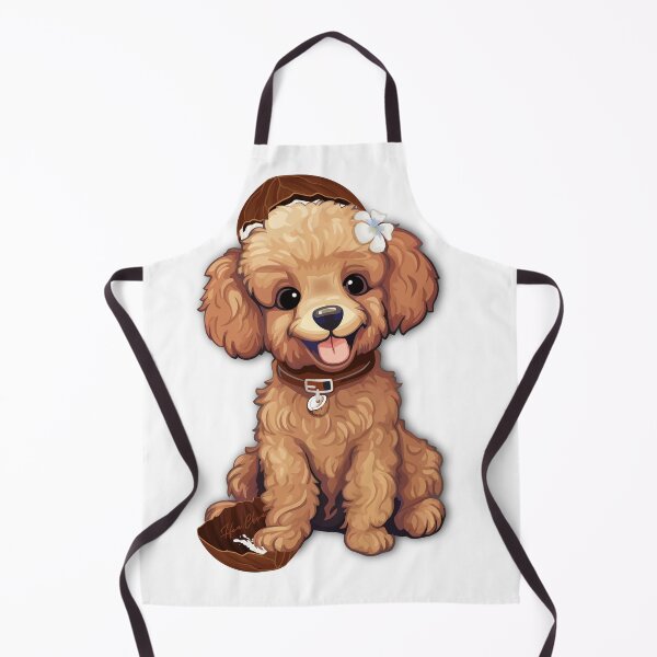 Item preview, Sweet retro coconut puppy designed and sold by Hen-C-Art.