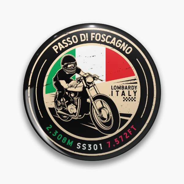 Item preview, Foscagno Pass | Italy | Motorcycle designed and sold by KrisSidDesigns.