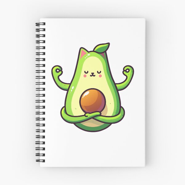 Item preview, Avocado Yoga Cat designed and sold by Designowner.