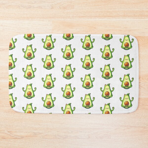 Item preview, Avocado Yoga Cat designed and sold by Designowner.