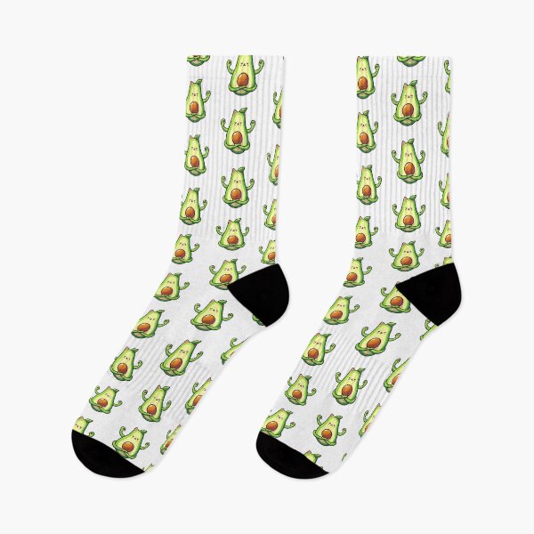 Item preview, Avocado Yoga Cat designed and sold by Designowner.