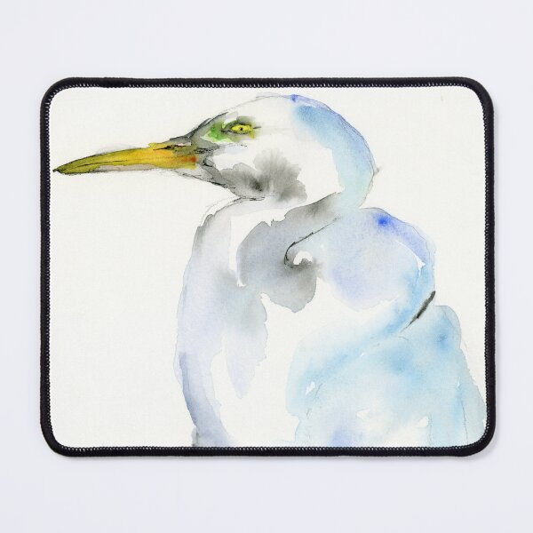 Item preview, White egret designed and sold by Artbydekloe.