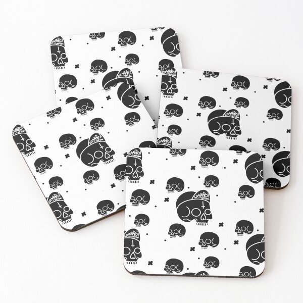 Item preview, Summer Skulls Black designed and sold by StillReal.