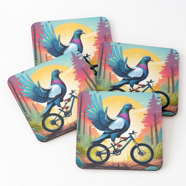 Item preview, Trail Flyer: Pigeon at the MTB Bike Park designed and sold by GrizzlyCollective.