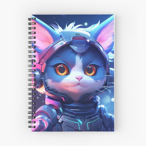 Item preview, kawaii cosmic cybercat designed and sold by aikdreams.