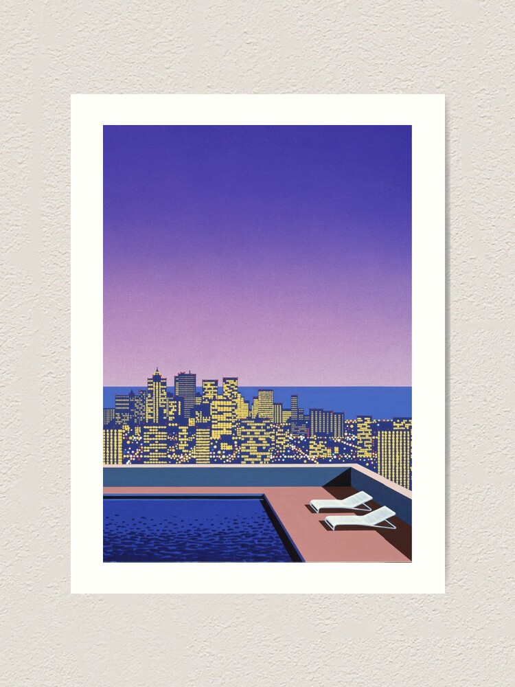 アート・デザイン・音楽 Fashion: Photography of the Nineties Hiroshi Nagai Down Town Sunset city pop Purple