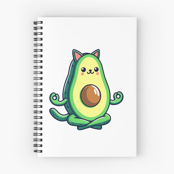 Item preview, Avocado Yoga Cat designed and sold by Designowner.