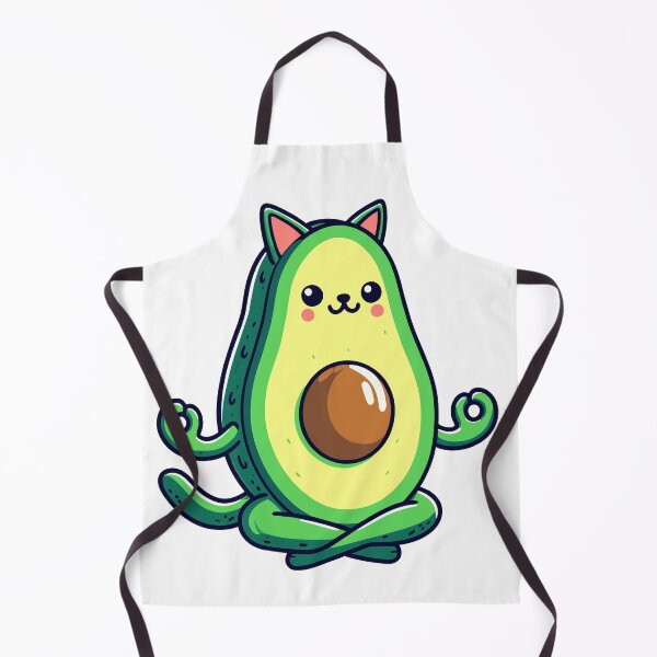 Item preview, Avocado Yoga Cat designed and sold by Designowner.