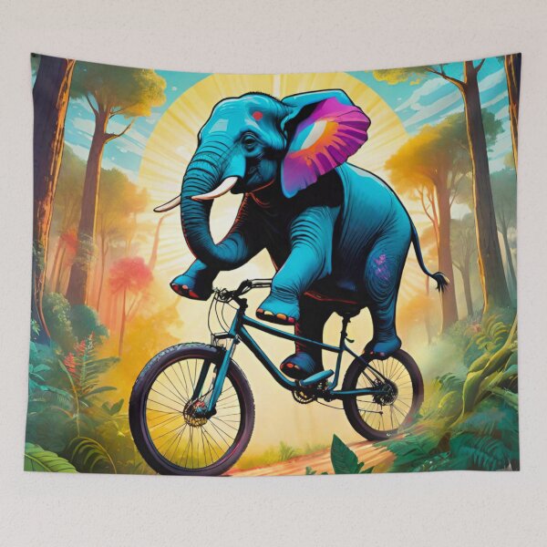 Item preview, Elephant Trailblazer: MTB Adventure designed and sold by GrizzlyCollective.