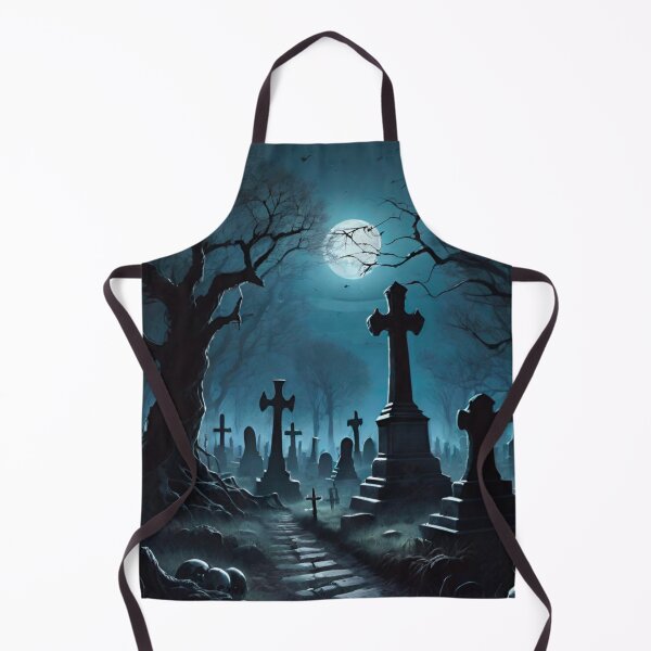 Item preview, Haunted Night: Spooky Graveyard Scene designed and sold by GrizzlyCollective.