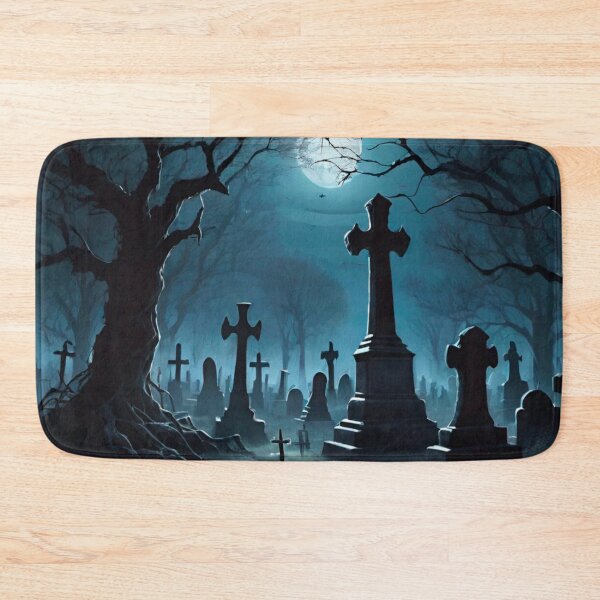 Item preview, Haunted Night: Spooky Graveyard Scene designed and sold by GrizzlyCollective.