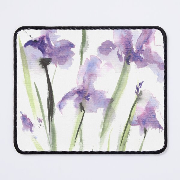 Item preview, purple irises designed and sold by Artbydekloe.