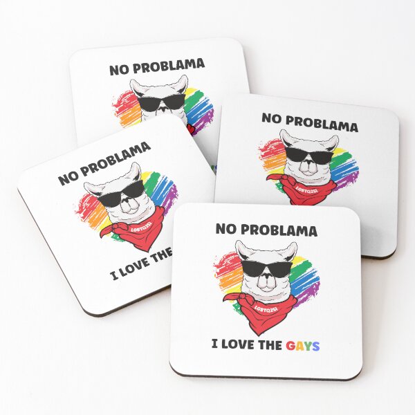 Item preview, Pride Lama, No Problama designed and sold by SportyDogShop.