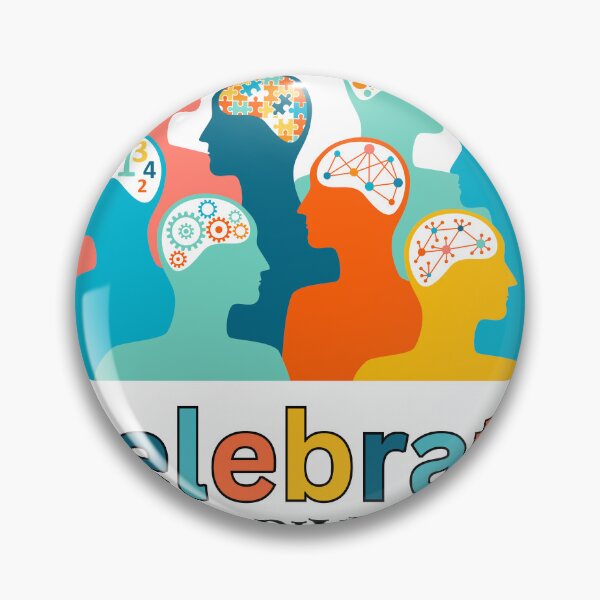 Item preview, Celebrate Neurodiversity Colorful Diversity  designed and sold by julyperson.