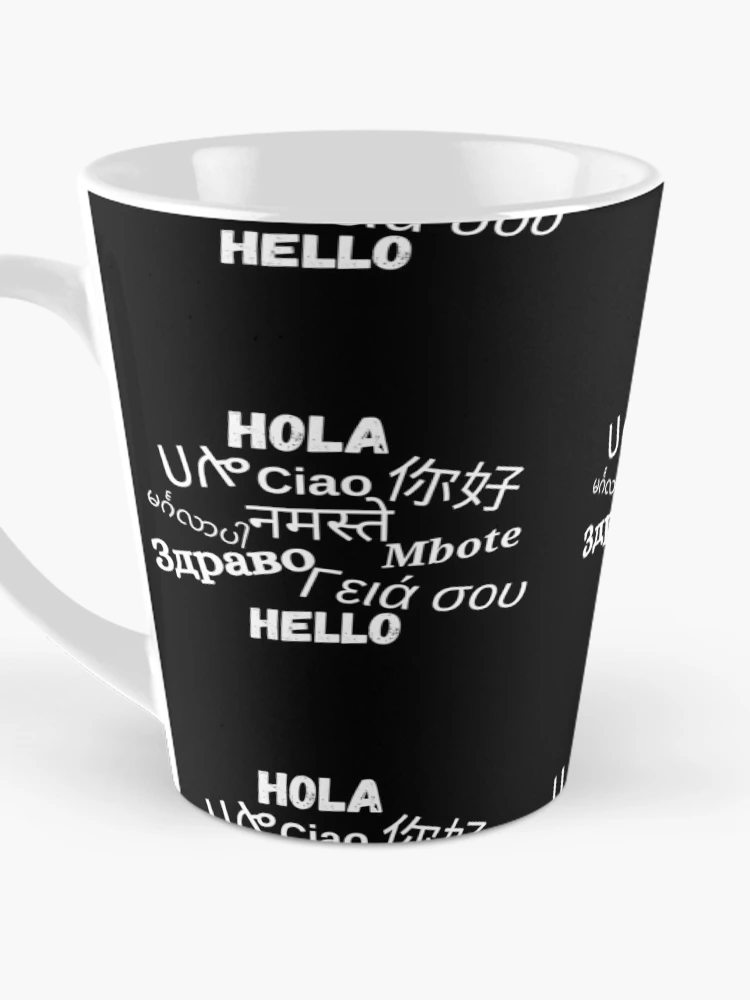 Thumbnail 3 of 4, Coffee Mug, Hello In Different Languages designed and sold by DesignMore21.