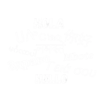 Artwork thumbnail, Hello In Different Languages by DesignMore21