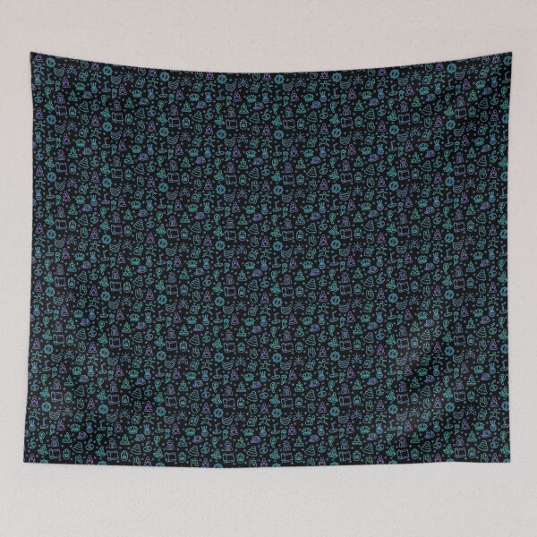 Item preview, Yoga & Meditation Seamless designed and sold by RaveNamaste.