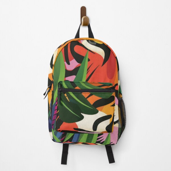 Item preview, Vibrant Tiger in Tropical Jungle Art Print designed and sold by Retrocranio.