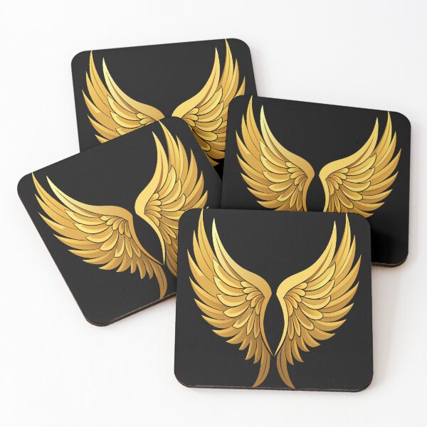 Item preview, Golden Wings of Elegance designed and sold by AgarutanPrint.