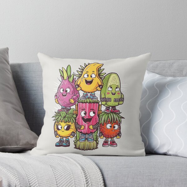 Item preview, Cute tropical fruit characters designed and sold by Verycutethings.