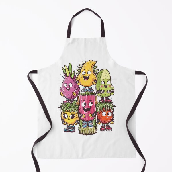 Item preview, Cute tropical fruit characters designed and sold by Verycutethings.