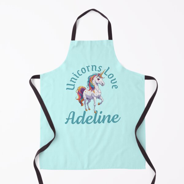 Item preview, Unicorns Love Adeline designed and sold by ComicKitsch.