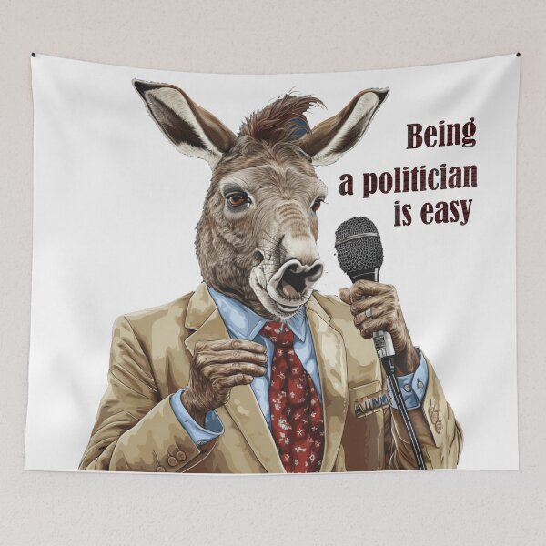 Item preview, Donkey politician designed and sold by areklitwin.
