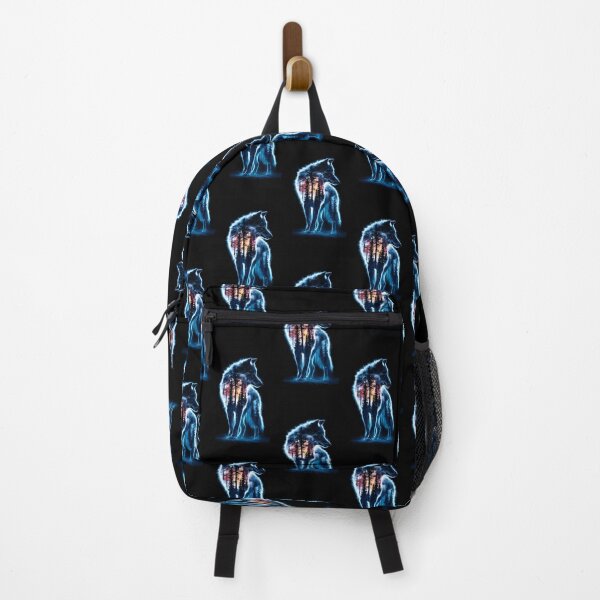 Item preview, Majestic Wolf Through The Mysterious Forest designed and sold by DZ-Merch.