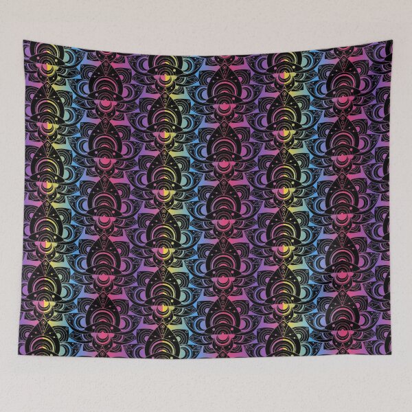 Item preview, Lotus & Yoga & Meditation Seamless designed and sold by RaveNamaste.
