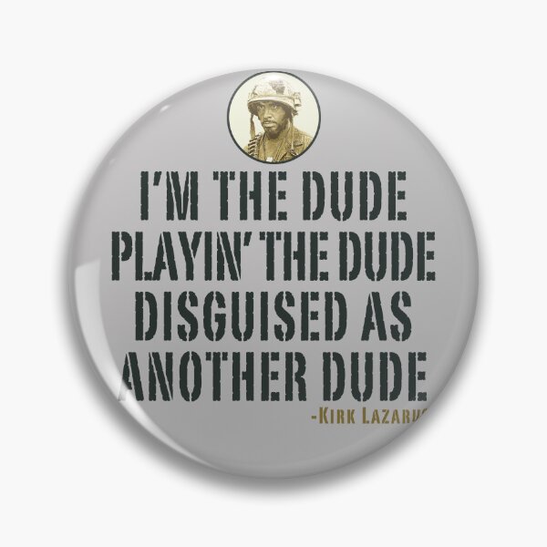 Item preview, I'm The Dude Tropic Thunder Lts designed and sold by Alema Art.