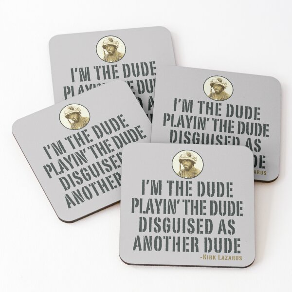 Item preview, I'm The Dude Tropic Thunder Lts designed and sold by Alema Art.