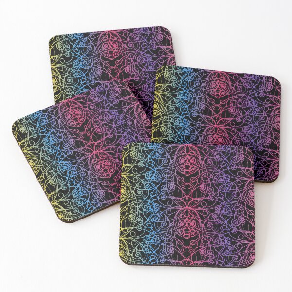 Item preview, Lotus & Yoga & Meditation Seamless designed and sold by RaveNamaste.