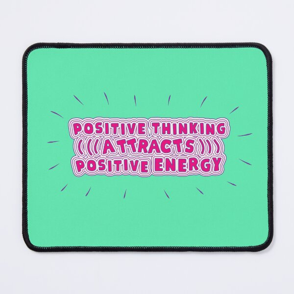 Item preview, Positive phrase- Positive thinking attracts positive energy. designed and sold by Iridp.