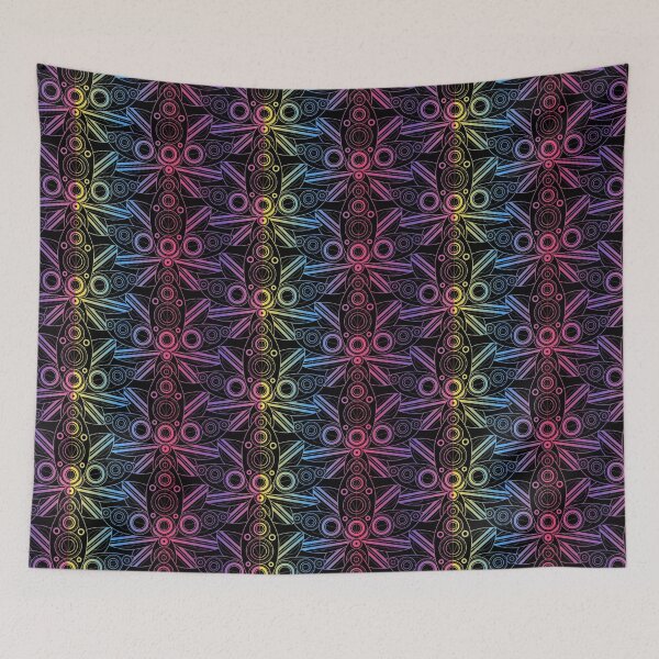 Item preview, Lotus & Yoga & Meditation Seamless designed and sold by RaveNamaste.