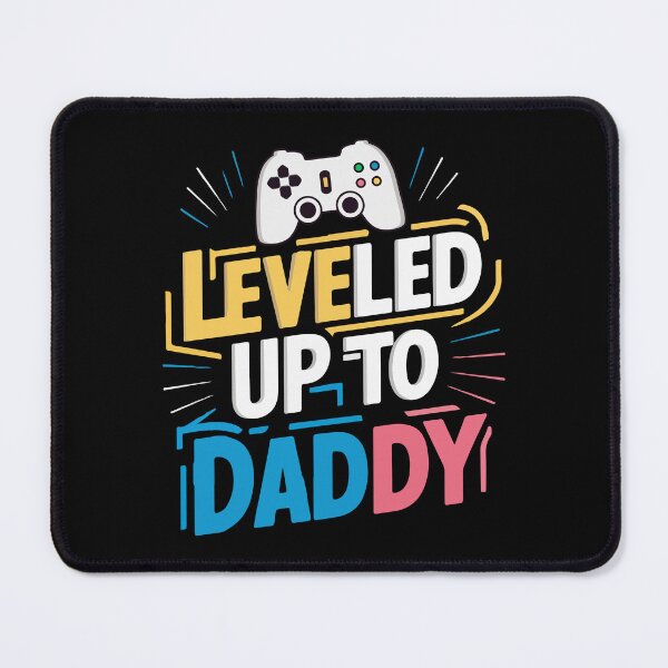 Item preview, Leveled up to daddy designed and sold by HandicraftArt.