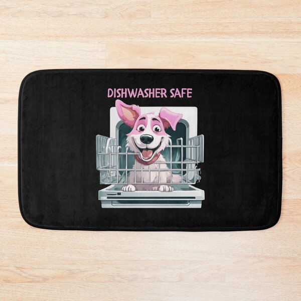 Item preview, Dishwasher Safe With Funny Dog designed and sold by LadyGoodwill.