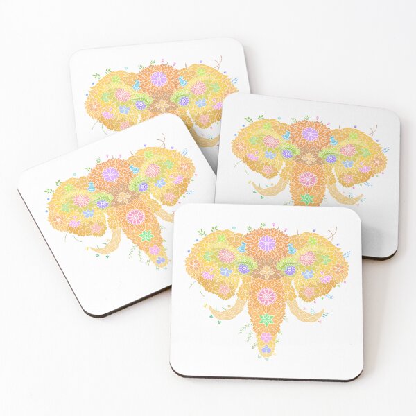 Item preview, Floral  Animal "Elephant" WeArePrettierThanFlowers designed and sold by birthflower.