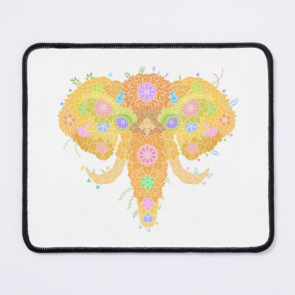 Item preview, Floral Animal "Elephant" WeArePrettierThanFlowers designed and sold by 366birthflower.