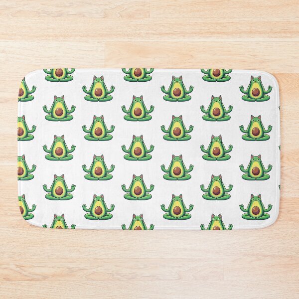 Item preview, Avocado Yoga Cat designed and sold by Designowner.