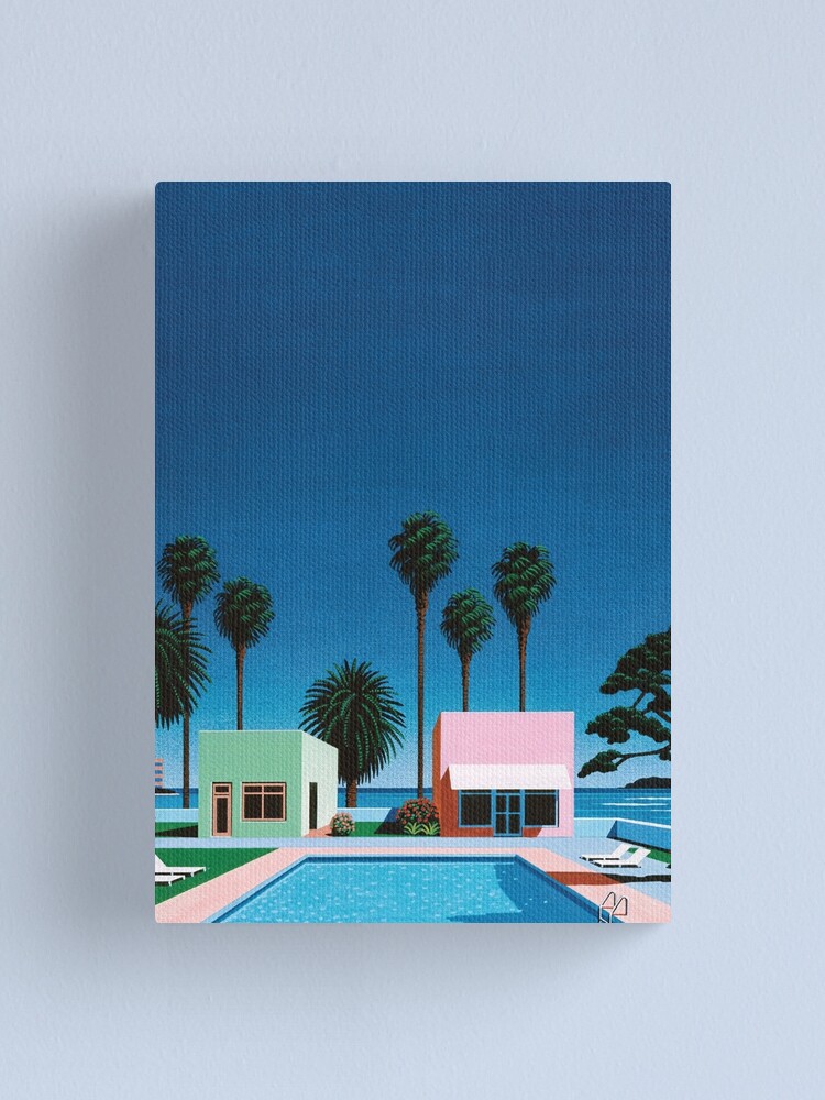 Hiroshi Nagai city pop coastal vibes city vaporwave tokyo