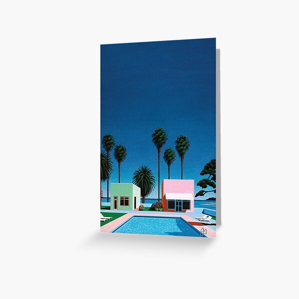Artikel-Vorschau von Hiroshi Nagai City Pop Küstenstimmung Stadt Vaporwave Tokio 80er 90er japanische Pop-Art Manga-Art, designt und verkauft von Nicodemuss.