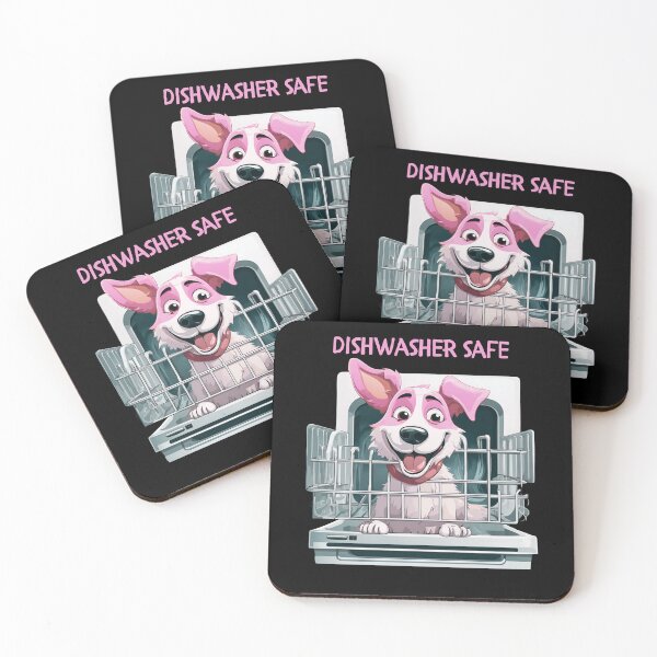 Item preview, Dishwasher Safe With Funny Dog designed and sold by LadyGoodwill.