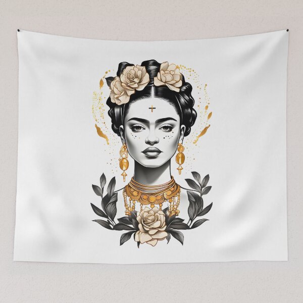 Item preview, “Beautiful Frida” - 15 designed and sold by vsartmaking.