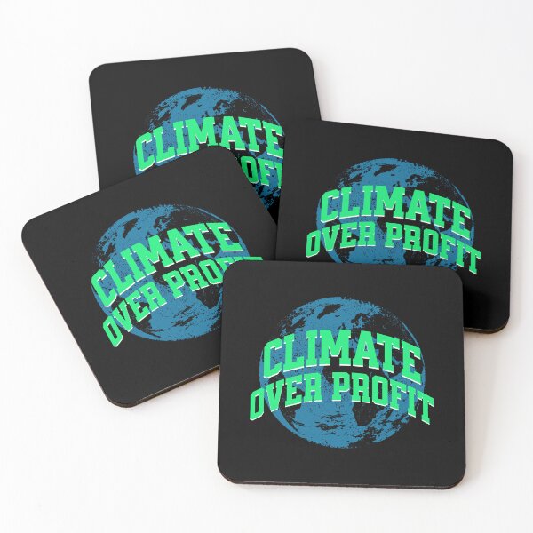 Item preview, Climate Over Profit. Climate Awareness designed and sold by DomTeesHaven.