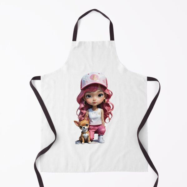 Item preview, Menina do Cabelo Rosa designed and sold by CharmiA Fox.