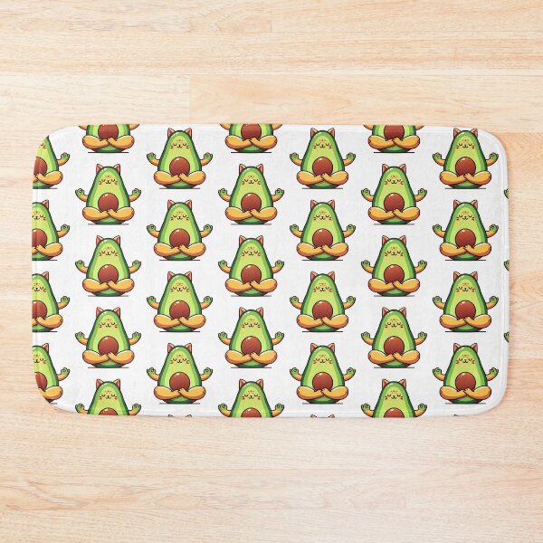 Item preview, Avocado Yoga Cat designed and sold by Designowner.