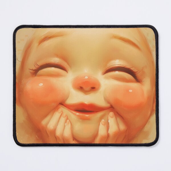 Item preview, Squeeze that Cute Face designed and sold by dazzeink.