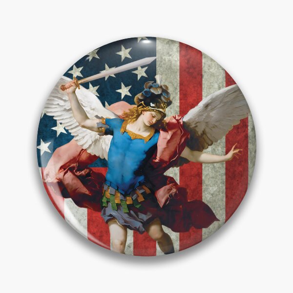 Item preview, Saint Michael the Archangel, defend us in battle. designed and sold by Crux Fidelis.